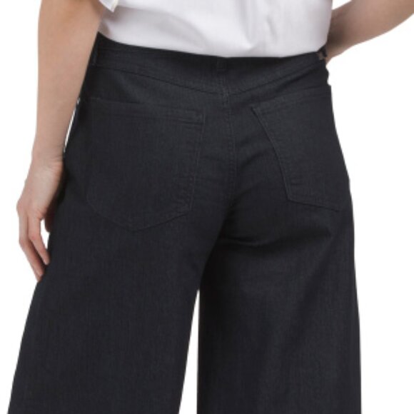 NEW 1822 DENIM women  Drawstring Denim Trousers Rinse black 252 - Picture 4 of 6